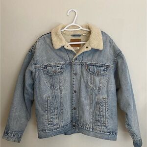Levi’s Denim Sherpa Jacket